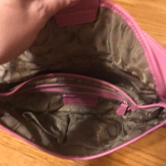 Pink Coach Purse - Picture 2 of 3